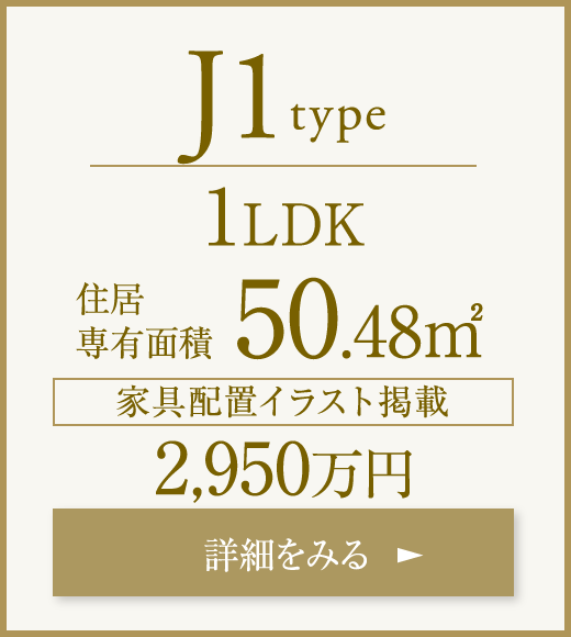 J1type 1LDK 50.48㎡