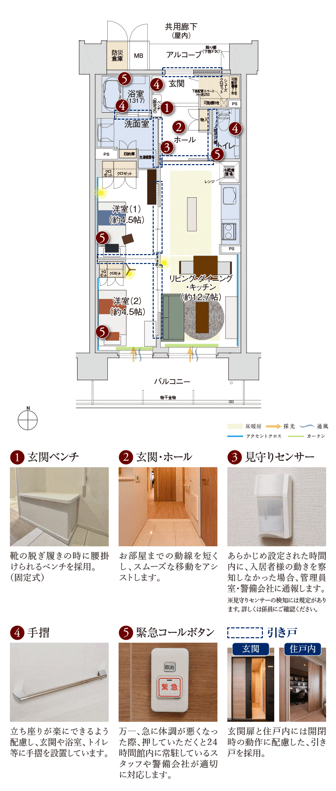 D1type 2LDK 55.53㎡